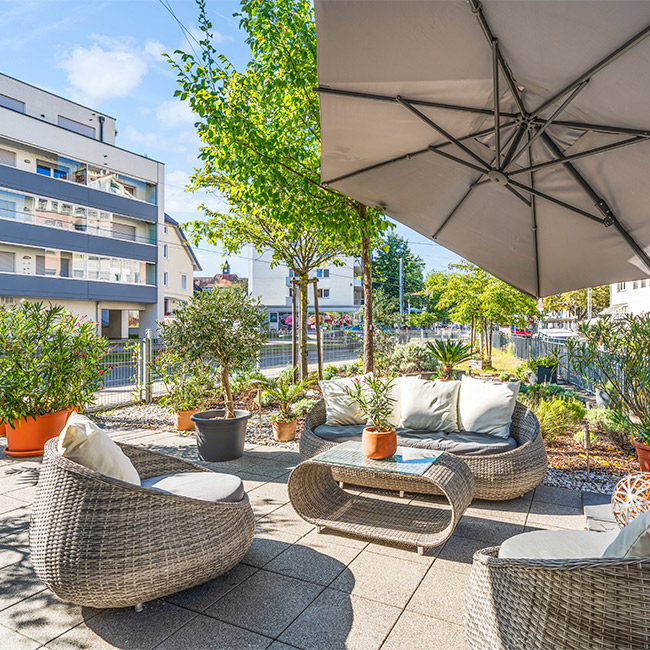 Apart Salon – Terrasse